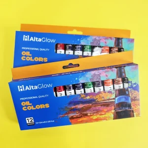 Factory Supply 12 Colors 12ml Oil Color Paint Set for Professional Artist Student