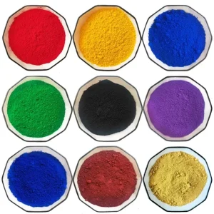 Iron Oxide Inorganic Pigments Fe2O3 Multi Color Coating Pigment For Ceramic Applications CAS 1332 37 2 25kg bag