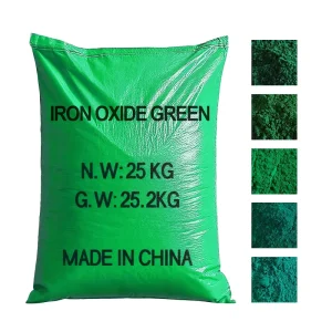 Factory Supply Iron Oxide Green 835 High Tinting Weather Resistant Pigment for Concrete, Cement, and Brick