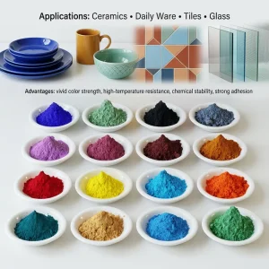 Ferric Oxide Inorganic Ceramic Pigment Powder Hebei for High Temperature Pottery and Coating Applications