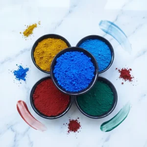 Fine Particle Iron Oxide Powder Inorganic Coloring Iron Oxide Pigment for Rubber Ceramic and Cosmetic Raw Materials