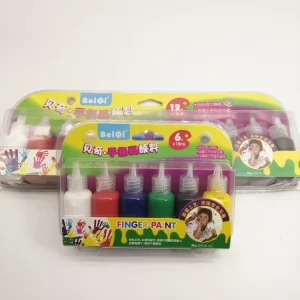 Finger paint non toxic washable children’s painting color graffiti 12 color set