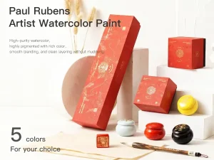 Five Color Pearlescent Series Special for Calligraphy Painting Chinese Painting Single Color Set