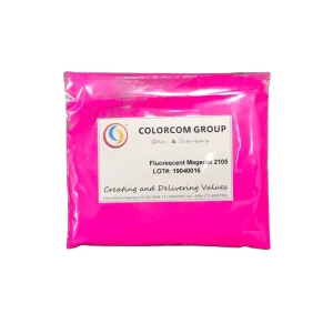 Fluorescent Magenta Pigment for Paints and Inks