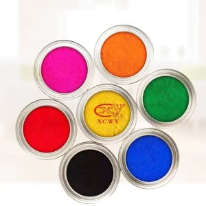 Fluorescent Pigment in Yellow, Green, Red, Blue, Orange, and Purple for Paint, Resin, Slime, Plastic, and Colorant