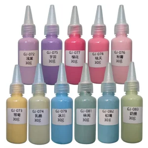 Food Grade Silicone Pigment Dye Paste Liquid Silicone Coloring Dye for Silicone Mold and Squishy Making