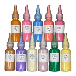 Food Grade Taba Silicone Pigment Paint Colorful Silicone Pigment Set for Silicone Mold Making&Squishy Making