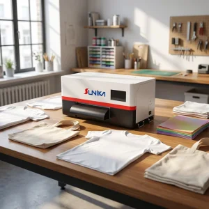 For New 30cm A3 DTF Printer XP600 with Dual Print Head Roll To Roll T shirt Printing Machine Sublimation Ink