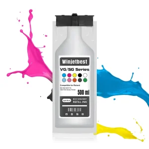 For Roland Vg3 640 Ink TR2 500ml Imported Material TR Inks SG2 640 VG 640 Eco Solvent Ink Cartridge Factory Sale