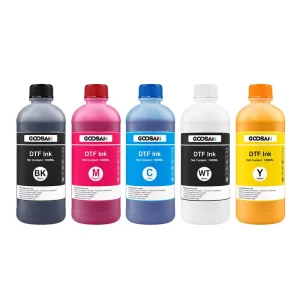 Free Samples Textile PrintingTinta Heat Transfer Dtf Pigment Ink 1000ML DTF Ink for 4720 I3200 Xp600 Digital Printer