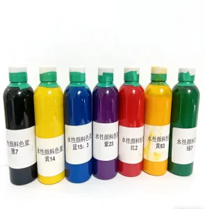 Full-Color Pigment Paste for Water-Based Interior and Exterior Wall Coatings