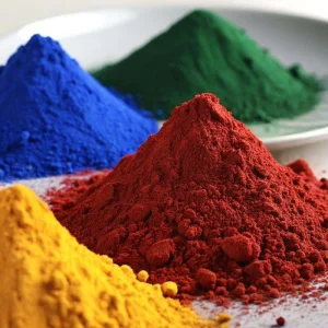 Full Spectrum Iron Oxide Pigments Red Yellow Blue Green Black Purple Ideal for Ceramics Plastics Coatings OEM ODM