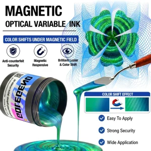 GDLEGEND Directly Factory OMVI Ink Custom Magnetic Optical Variable Ink MAGNETIC INK Optical Variable Ink for Screen Printing
