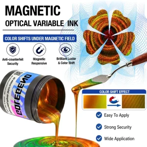 GDLEGEND High Security Magnetic Optical Variable Ink Screen Printing OMVI Optical Variable Ink Color Shift for Anti Counterfeit