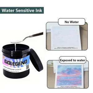 GDLEGEND Screen Printing Water Sensitive Ink Water Activated Color Changing Hydrochromic Ink High Quality Hydrochromic Pigment