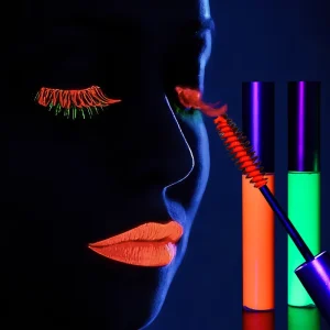 GP Custom Logo Mineral Eye Makeup for Quick Dry Cream Vegan Fluorescent Glow Dark Blacklight Vibrant UV Color Highly