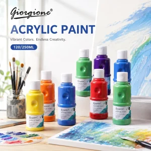 Giorgione 120ml Multi Purpose Paint For Canvas Painting DIY Crafts And School Art Acrylic Paint