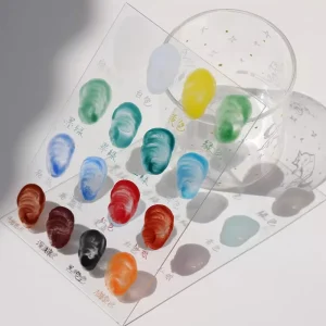 Glass Pigments Hand painted Glass Pigments Electric Kiln Fired Low Temperature Glazes Color Powders