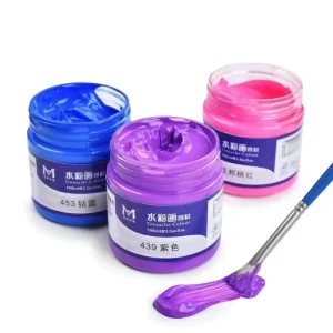 Glitter Gouache Paint Set 100ml 48 Colors for Artists and Students