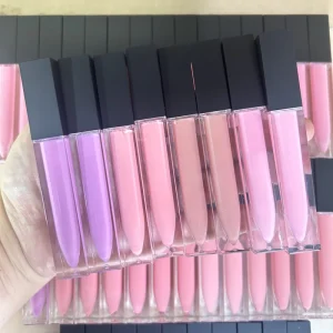 Glossy Lip Gloss Colors Pigment Shine Lip Plumping Gloss Private Label