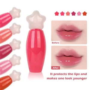 Glossy Shiny Vegan Clear Lip Gloss