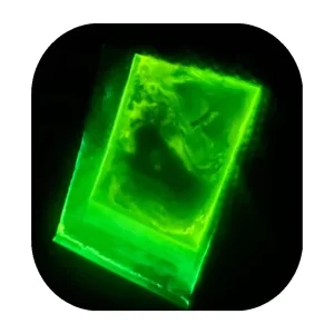 Glow-in-the-Dark Green Phosphorescent Pigment Powder for Aquarium Decoration