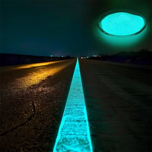 Glow in the Dark Luminous Pigment Powder for Leather and Road Marking Paint