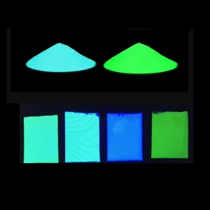 Glowing in Dark Photoluminescent Pigment 30 50um Brightness Luminous Powder Luminous pigment