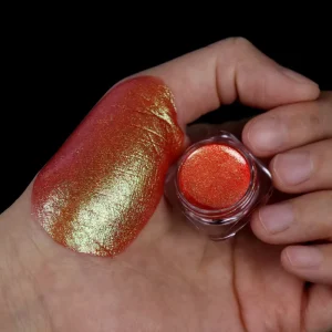 Golden Phoenix Water Activated Duochrome Rainbow Pigment Candy Eyeshadow Makeup for Face Body Cosmetic Chameleon Pigment Paint