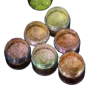 Golden Powder Pigments Colorful Eyeshadow Pigments Shiny Gold Powder Cosmetic Grade Pigments