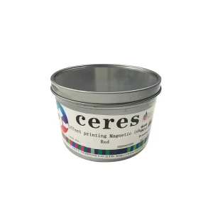 Good Color Density Ceres Magenta Magnetic Ink Offset Printing Ink for Offset Flexo Screen Printing and Inkjet Printer