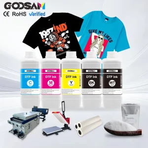 Goosam 1000ML PET Film Printing Bulk Textile Pigment White DTF Ink for Epson L805 I1600 I3200 Xp600 Tx800 Dx4 Dx5 DX7