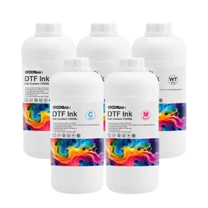Goosam 1000ml Digital Printing Heat Transfer DTF Ink for Epson I3200 Xp600 Dx5 Dx7 4720 Pigment Inks Head Models