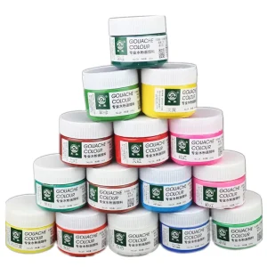 Gouache Paint 100ml Canned for Artist Professional Acrylic Paint Tool