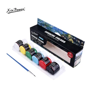 Gouache Paint Set 6 Colors 25ml