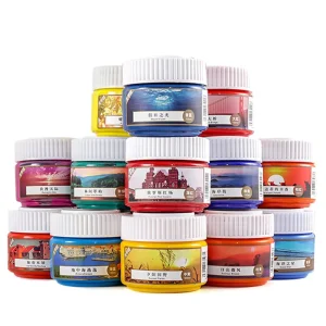 Gouache Paints 100ml Cans Washable Painted Watercolor Paints Student Creative Diy Graffiti Paints