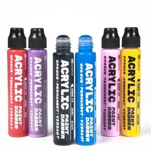 Graffiti Marker Paint Dabber Set 30ml Acrylic Art Markers For Painting Marking