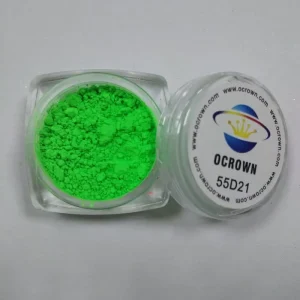 Green Neon Fluorescent Pigment Powder for Plastics