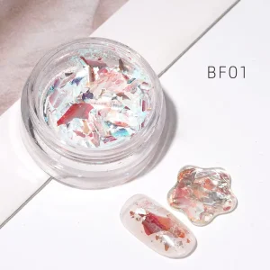 HNDO Factory Direct Aurora Flakes Nail Pigment Best Selling High Grade Cosmetic Makeup for Coating Pigment