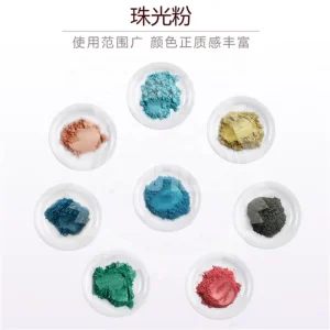 Healthy Natural Mineral Pearl Powder Acrylic Mica Pigment Dye for Soap Colorant Pearl Pigment Powder Shipping by Fedex