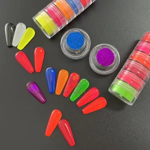 High Brightness Luminous Titanium Neon Fluorescent Pigment Powder for Cosmetic and Coating Use 1kg MOQ