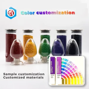 High Brightness Plastic Fluorescent Pigment Masterbatch PP PE POM PC ABS Anti UV Color Masterbatch Pink Green Blue Customizable