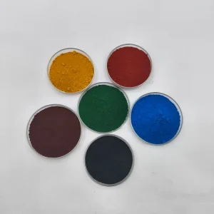 High Color Fastness IronOxide Red Yellow Blue Green Pigments Heat Stable Ceramic Tile Glazed Tile Concrete Coating Raw Materials