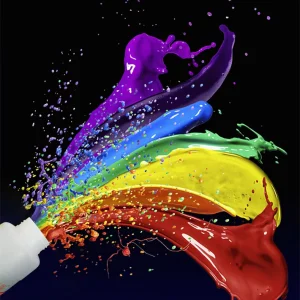 High Concentration Eco friendly Liquid Coloring Pigment Acrylic Coating Paint for Kids Science Experiment Customizable