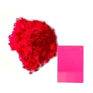 High Contrast Neon Fluorescent Powder for Safety Identification and Industrial Marking Materials Z 12