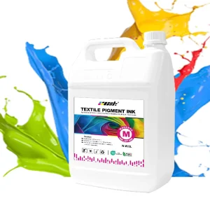 High-Density 5L Digital Inkjet Textile Pigment Ink for DTG Printers