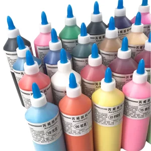 High-Flow Acrylic Paint Set Rich Pigments for Artists Beginners and Kids