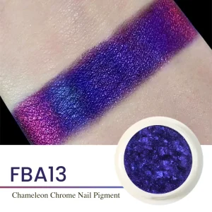 High-Gloss FBA Chameleon Pigment Metallic Finish for Automotive Customizing and Nail Decoration