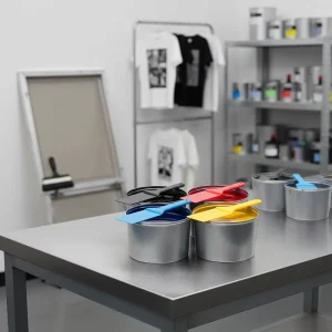 High-Gloss Metallic Plastic Screen Printing Ink for Decorative Items and Packaging