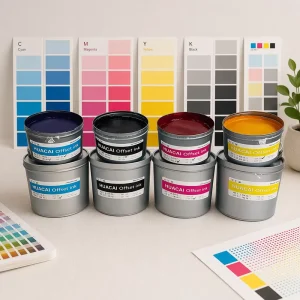 High Gloss Sheet Fed Offset Ink for Commercial Paper Packaging Printing High Pigment Offset Ink China Manufacturer